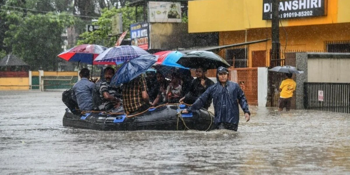 floods, landslides, rescue, disaster, monsoon